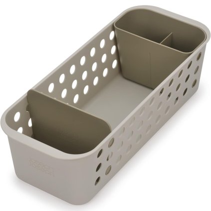 Θήκη αποθήκευσης μπάνιου EASYSTORE 70586 40 cm, εκρού, από πλαστικό, Joseph Joseph