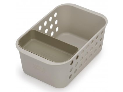 Θήκη αποθήκευσης μπάνιου EASYSTORE 70585 29 cm, εκρού, από πλαστικό, Joseph Joseph