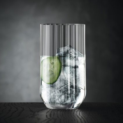 Μακρόστενο ποτήρι ποτού LINEAR 445 ml, σετ 4 τεμαχίων, διαφανές, Spiegelau