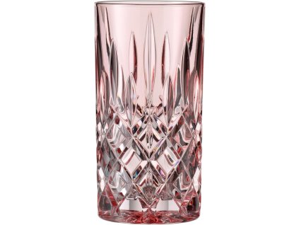 Μακρόστενο ποτήρι ποτού NOBLESSE FRESH COLORS 395 ml, σετ 2 τεμαχίων, ροζ, Nachtmann
