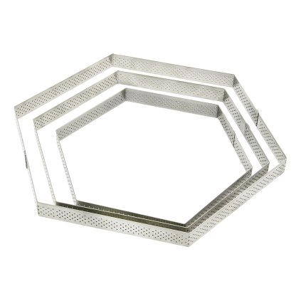 Φόρμα ψησίματος εξάγωνη O 10 cm de Buyer