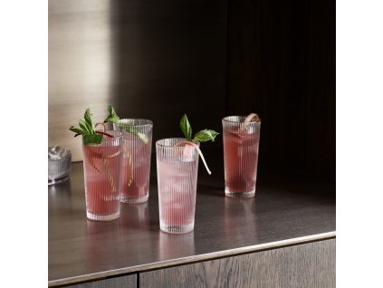 Μακρόστενο ποτήρι PILASTRO 300 ml, σετ 4 τεμαχίων, διαφανές, Stelton