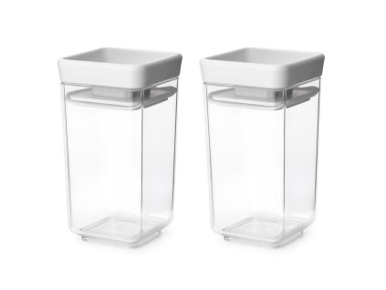 Δοχείο αποθήκευσης τροφίμων TASTY PLUS 150 ml, σετ 2 τεμαχίων, σε ανοιχτό γκρι, Brabantia