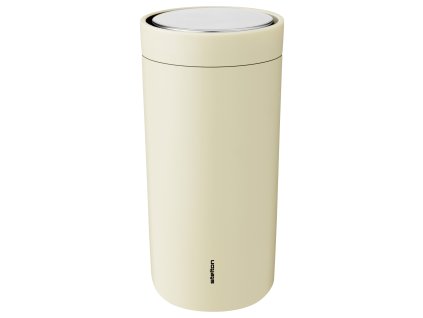Κούπα θερμός ταξιδίου TO GO CLICK 400 ml, σε κίτρινο, Stelton