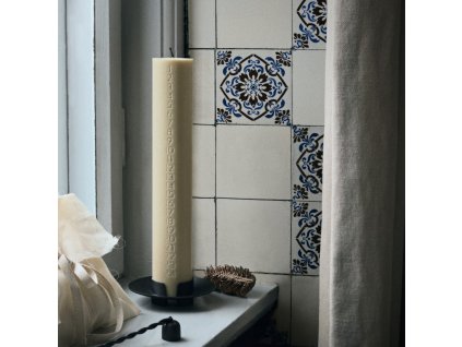 Κηροπήγιο BLOCK 11 cm, μαύρο, ορείχαλκος, ferm LIVING
