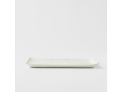 Πιατέλα σερβιρίσματος CONTOUR 24 x 15 cm, λευκό, κεραμικό, MIJ