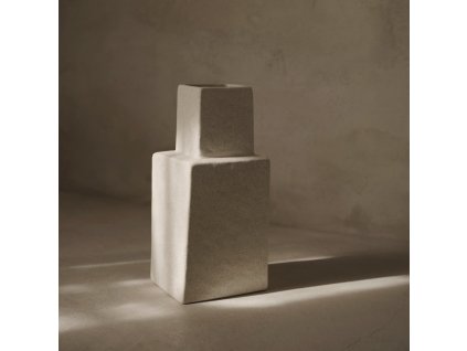 Βάζο KOA 13 x 29 cm, λευκό, κεραμικό, σταθερό LIVING