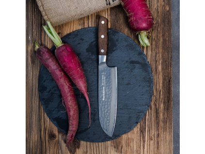 Μαχαίρι Santoku DARKNITRO 18 cm, καφέ, F.DICK