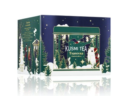 Μαύρο τσάι TSAREVNA 2024, 120 g κασσίτερος, Kusmi Tea