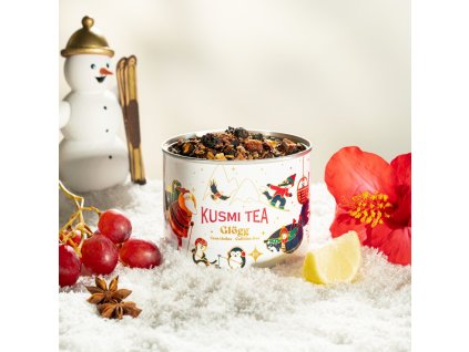 Τσάι φρούτων GLOGG 2024, 125 g κασσίτερος, Kusmi Tea