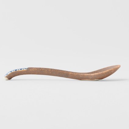 Κουτάλι SHIBORI 12,5 cm, μπλε, κεραμικό, MIJ