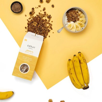 Γκρανόλα POWER 300 g, μπανάνα, GR'EAT GRANOLA