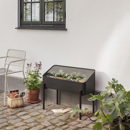 Βάση γλάστρας SIMPLY GROW 80 x 63 cm, μαύρο, ατσάλι, Eva Solo