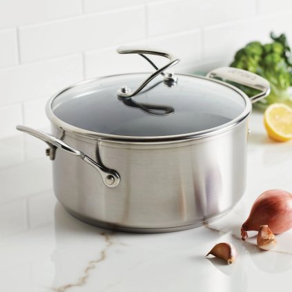 Κατσαρόλα STEELSHIELD 26 cm, 7,6 l, ανοξείδωτο ατσάλι, Circulon
