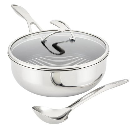218198 panev na sote steelshield 24 cm 3 3 l nerezova ocel circulon