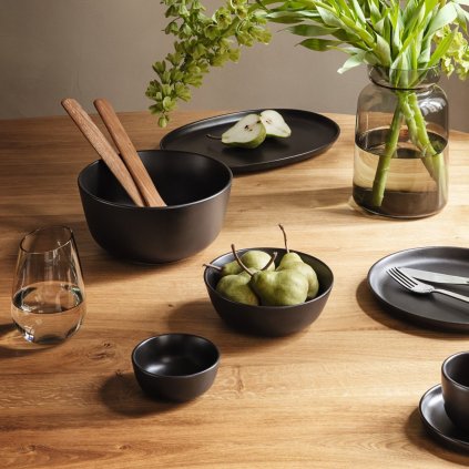 Μπολ τραπεζαρίας NORDIC KITCHEN 150 ml, μαύρο, ψαμμίτης, Eva Solo