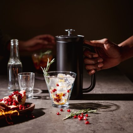 Χειροκίνητη καφετιέρα γαλλικού καφέ PRESS P7 530 ml, μαύρο, ανοξείδωτο ατσάλι, Espro
