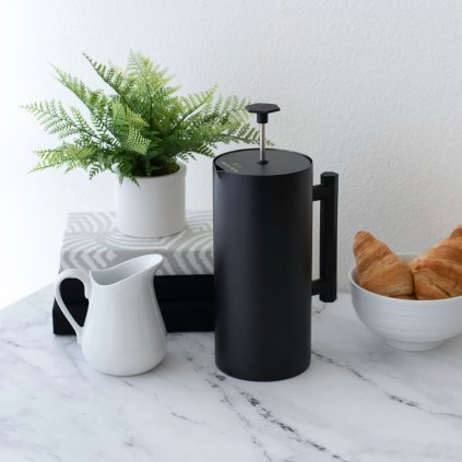 Χειροκίνητη καφετιέρα γαλλικού καφέ PRESS P6 950 ml, μαύρο, ανοξείδωτο ατσάλι, Espro