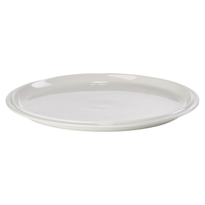 Πιάτο γεύματος EAU 24 cm, λευκό, πορσελάνη, Ζώνη Δανία