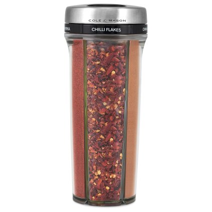 Βαζάκι μπαχαρικών SAUNDERTON HERB 19 εκ., ανοιχτό, ακρυλικό, Cole & Mason