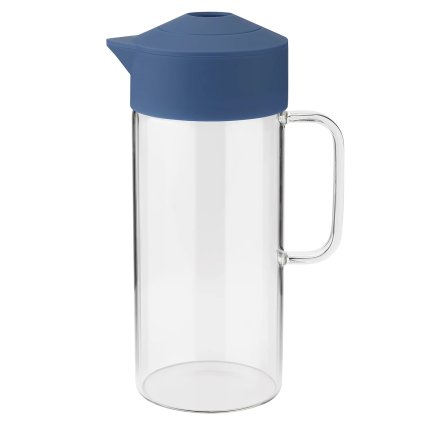 Κανάτα σερβιρίσματος PIP 1,4 l, σκούρα μπλε, γυαλί, RIG-TIG