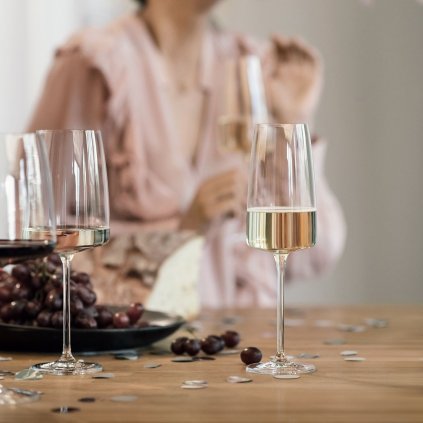 Ποτήρι για σαμπάνια VIVID SENSES 388 ml, σετ 2 τμχ, Zwiesel Glas