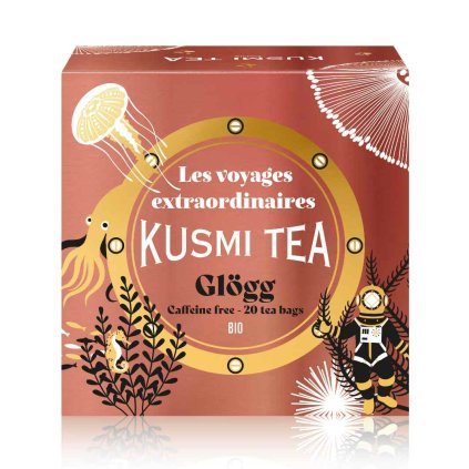 Τσάι φρούτων GLOGG 2025, 20 φακελάκια μουσελίνας, Kusmi Tea