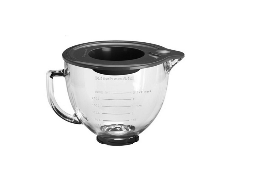 Μπολ κουζινομηχανής 5KSM5GB, 4,83 l, γυάλινο, KitchenAid