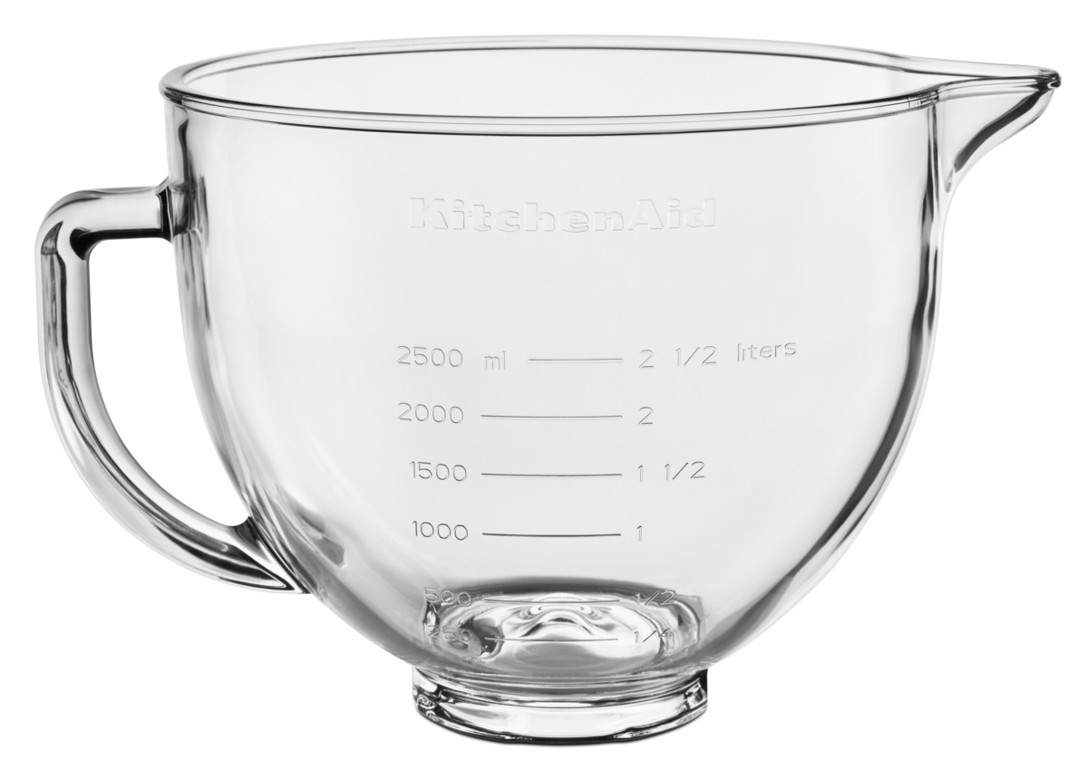 Μπολ κουζινομηχανής 5KSM5GB, 4,83 l, γυάλινο, KitchenAid