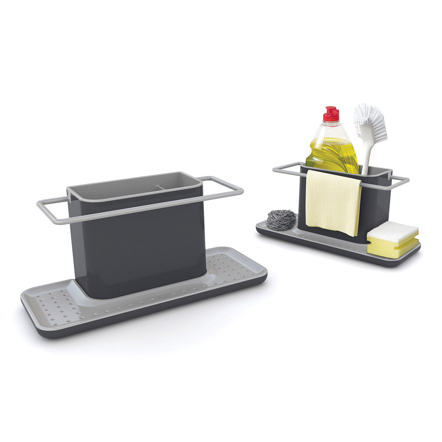 Δοχείο για τον νεροχύτη CADDY L, γκρι, Joseph Joseph