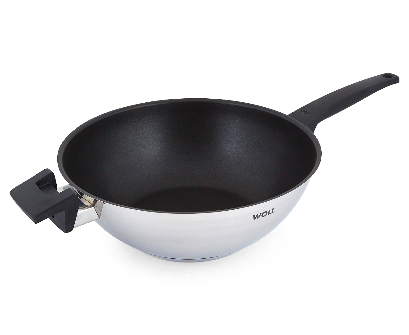 Τηγάνι wok concept, 30 cm, με γυάλινο κάλυμμα, WOLL