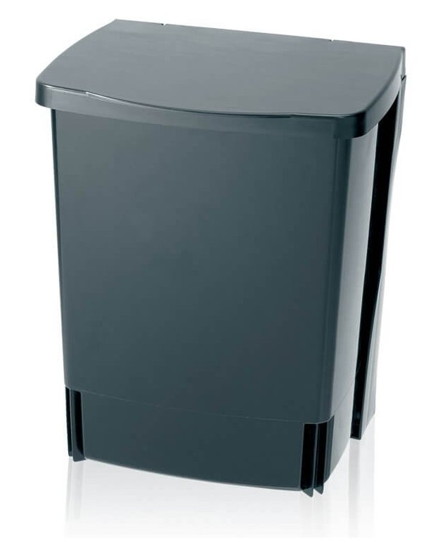 Εντοιχισμένος κάδος, 10 l, μαύρος, Brabantia