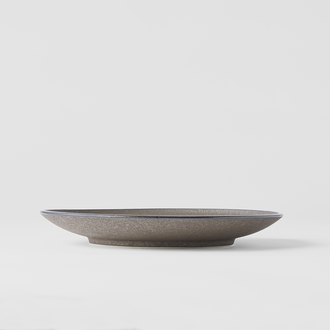 Πιάτο γλυκού EARTH BLACK, 25 cm, MIJ