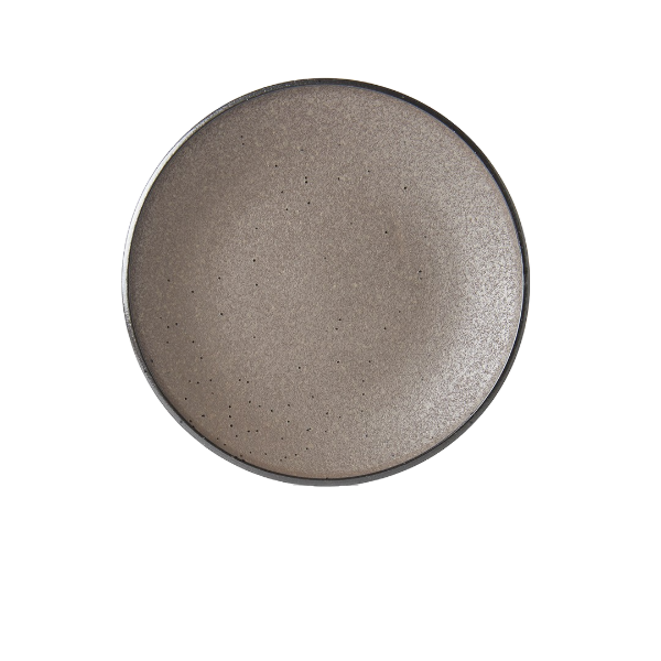 Πιάτο γλυκού EARTH BLACK, 25 cm, MIJ