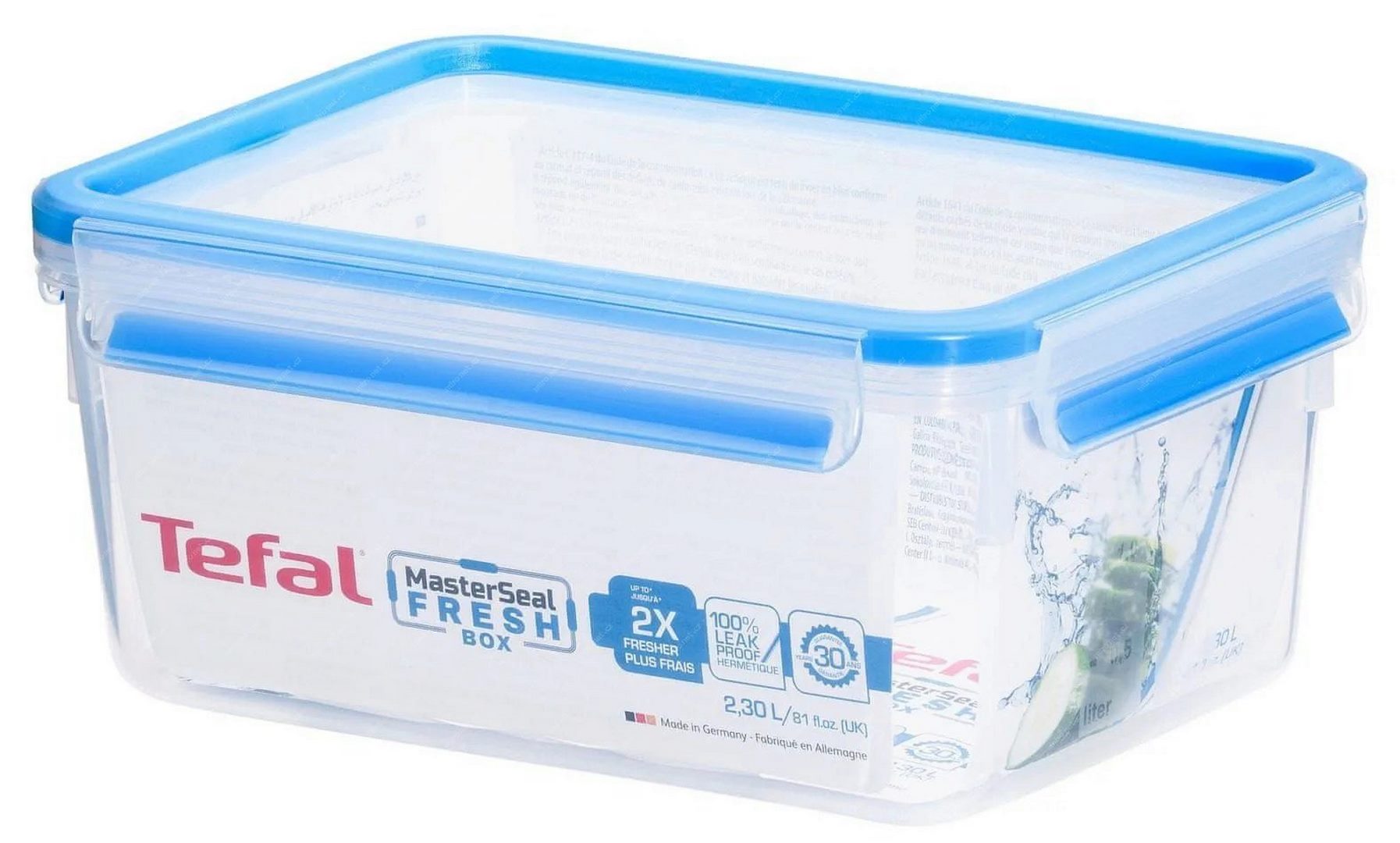 Δοχείο αποθήκευσης τροφίμων MASTER SEAL FRESH, 2,3 l, Tefal