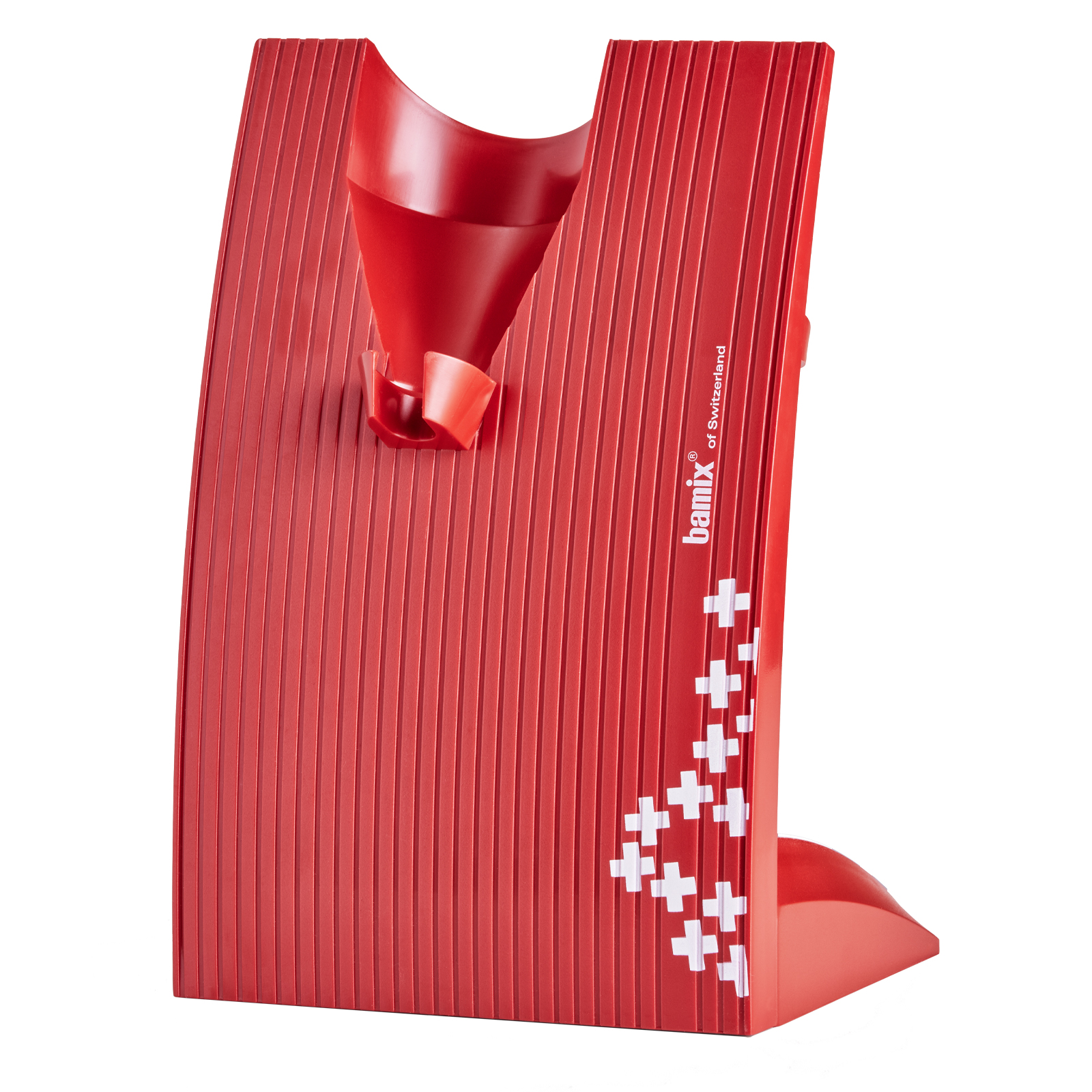 Ραβδομπλέντερ SWISSLINE τύπου D, 200 W, κόκκινο με λευκό σταυρό, Bamix