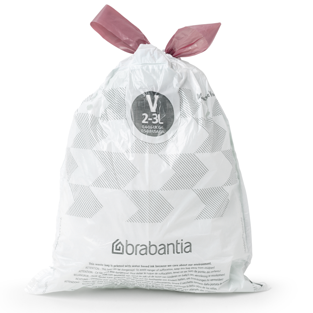 Σακούλες για κάδους απορριμάτων V PERFECTFIT 3 l, 40 τμχ, Brabantia