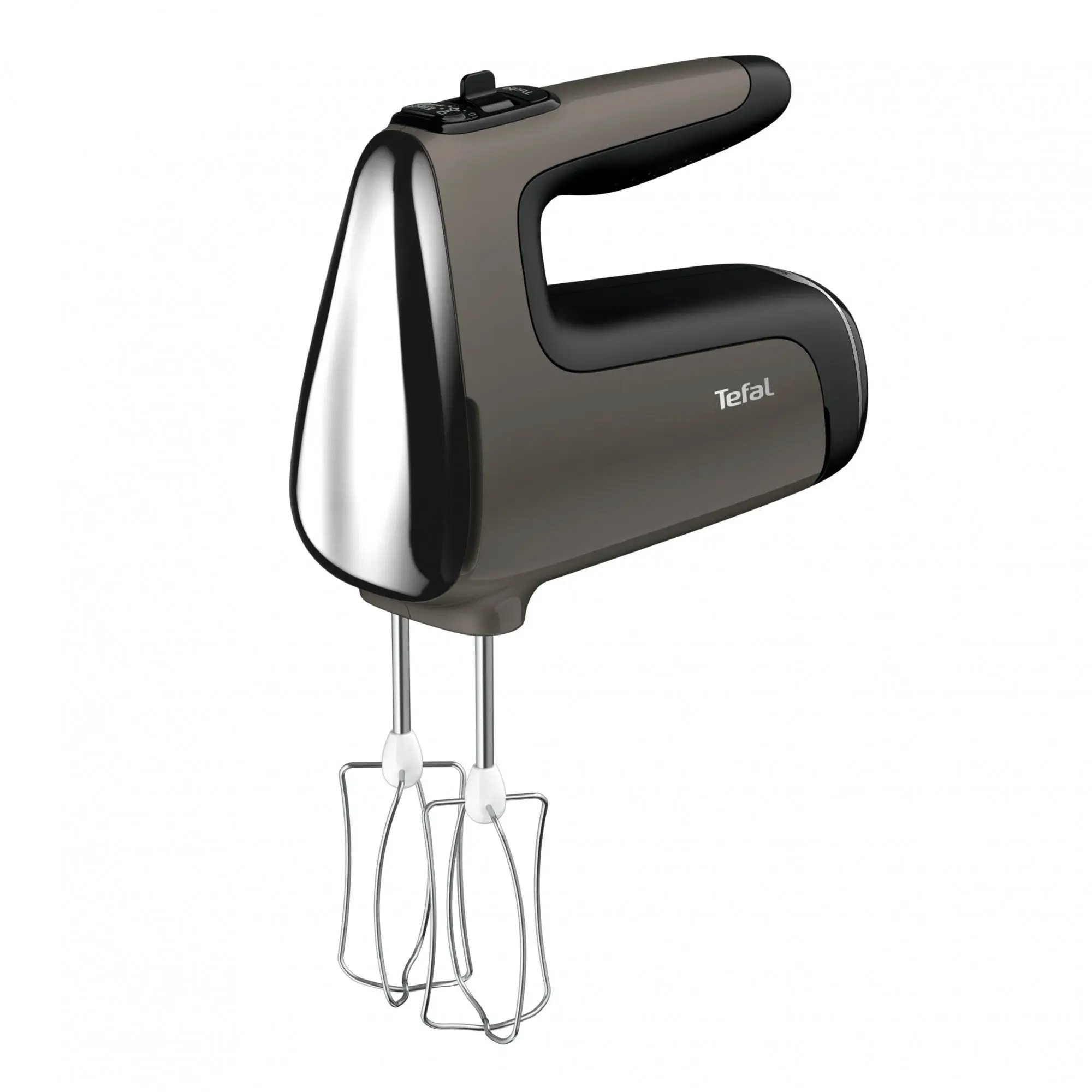 Μίξερ χειρός με μπολ βάσης POWERMIX SILENCE HT654E38, ασήμι, Tefal