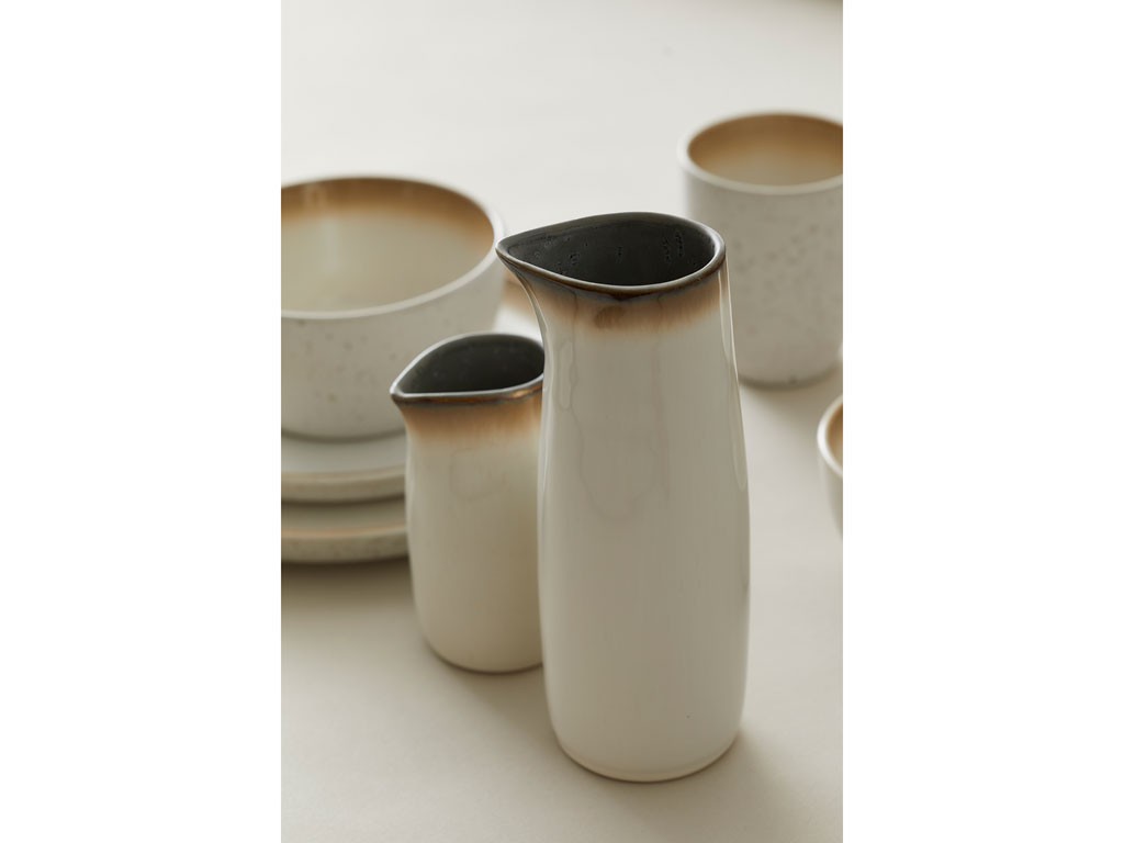 Κανάτα σερβιρίσματος γάλακτος, 500 ml, απόχρωση κρέμας, Bitz