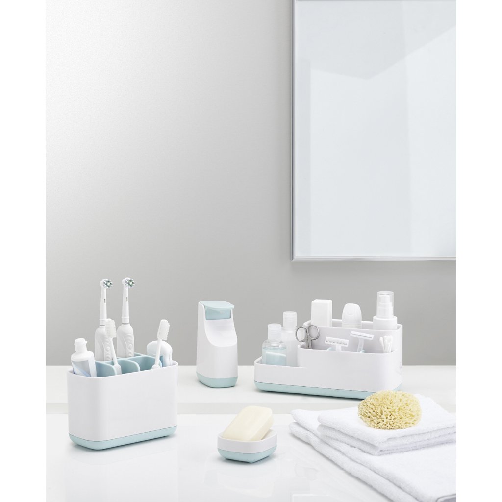 Δοχείο υγρού σαπουνιού SLIM 350 ml, λευκό και μπλε, Joseph Joseph
