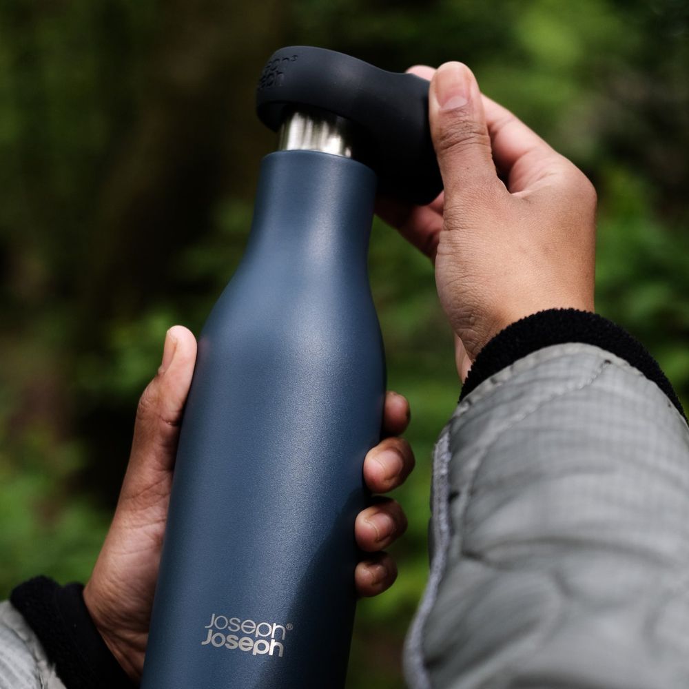 Θερμός με αεροστεγές κλείσιμο LOOP 81120, 500 ml, μπλε, Joseph Joseph