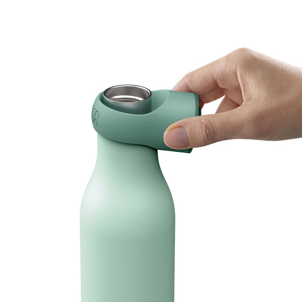 Φιάλη με αεροστεγές κλείσιμο LOOP 81118, 500 ml, σε πράσινο, Joseph Joseph