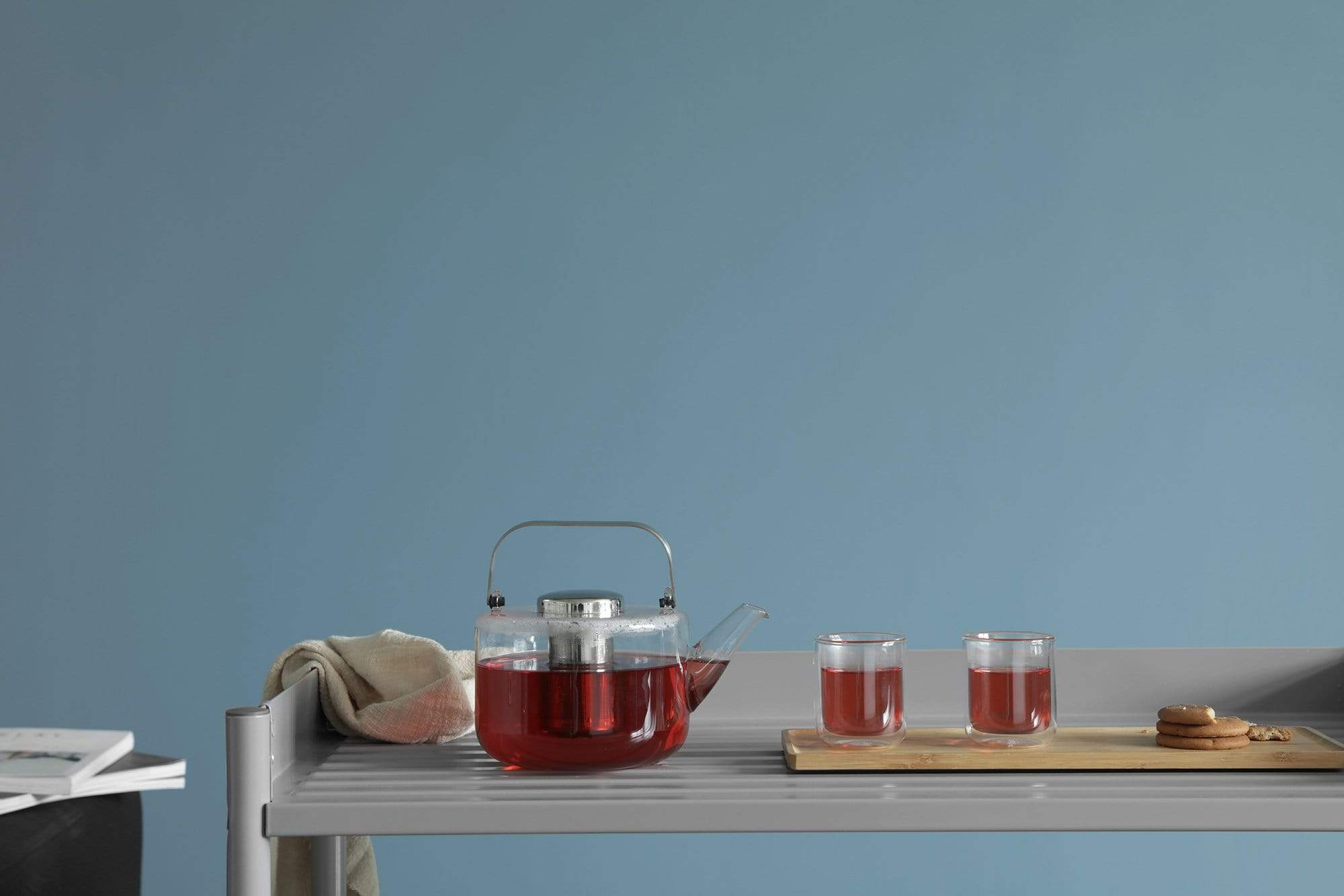 Τσαγιέρα με φίλτρο για τσάι BJORN, 1,2 l, από γυαλί, Viva Scandinavia