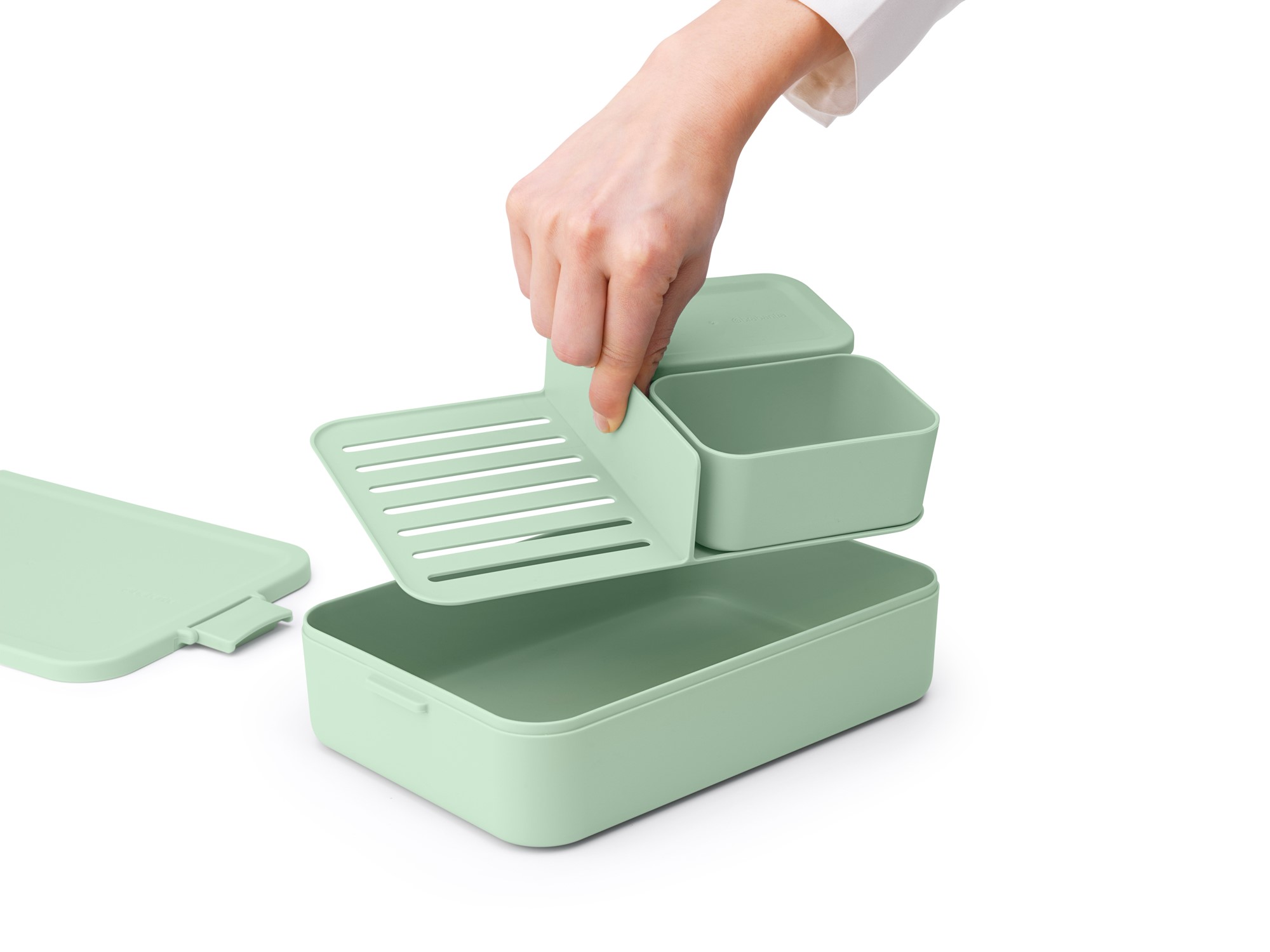 Δοχείο φαγητού MAKE & TAKE BENTO, 2 l, πράσινο νεφρίτη, Brabantia