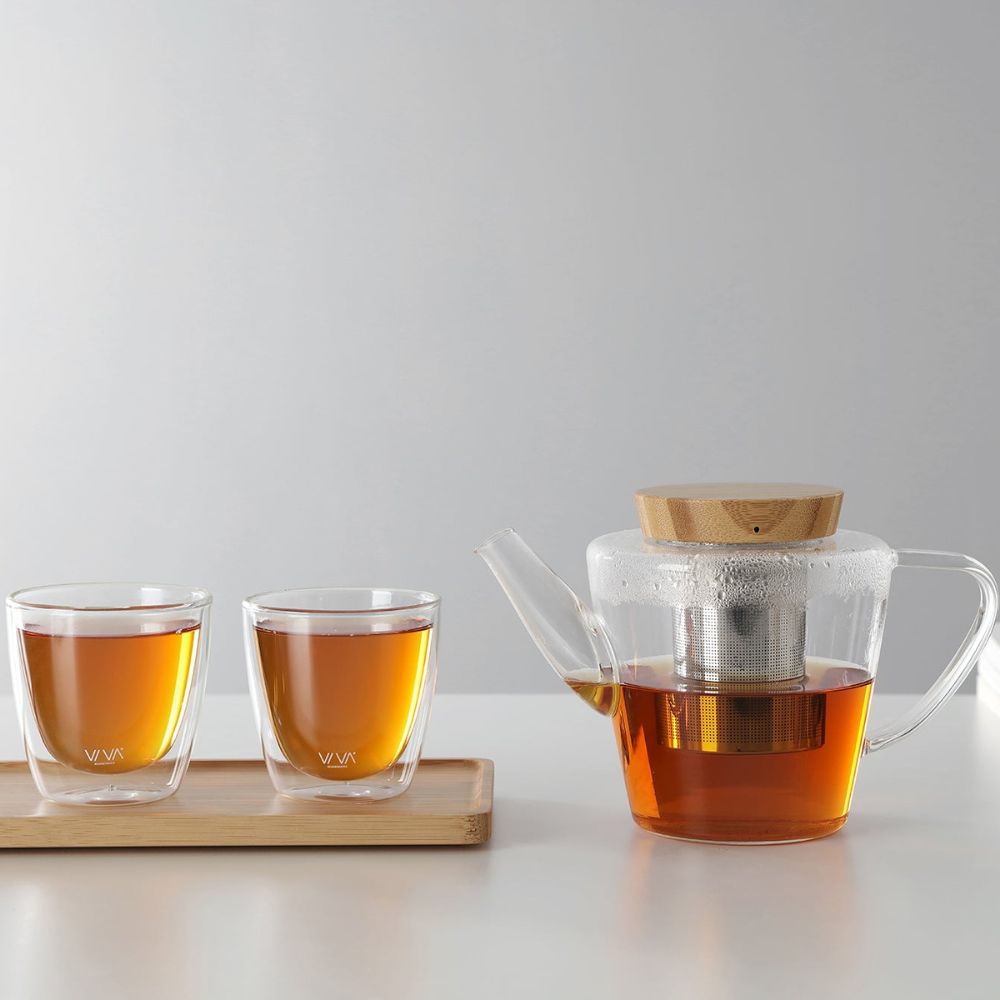 Τσαγιέρα INFUSION 1 l, ανοιχτό, γυαλί, Viva Scandinavia