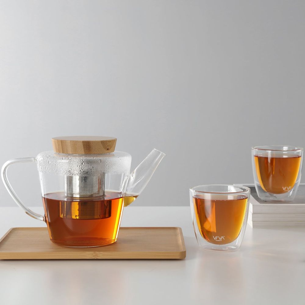 Τσαγιέρα INFUSION 1 l, ανοιχτό, γυαλί, Viva Scandinavia