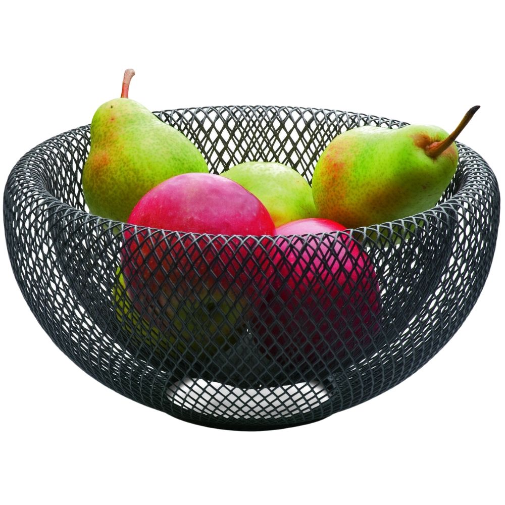 Μπολ για φρούτα MESH, 25 cm, σε μαύρο, Philippi