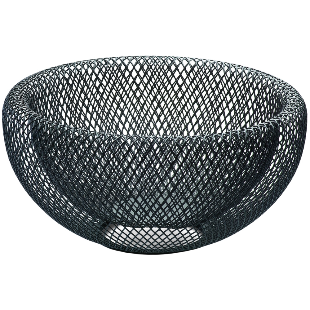 Μπολ για φρούτα MESH, 25 cm, σε μαύρο, Philippi