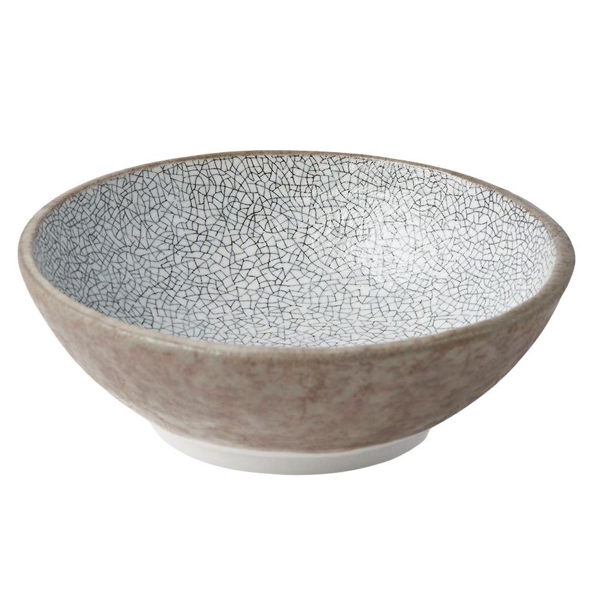 Μπολ σερβιρίσματος CRAZED GREY MIJ, 200 ml, 13 cm, MIJ