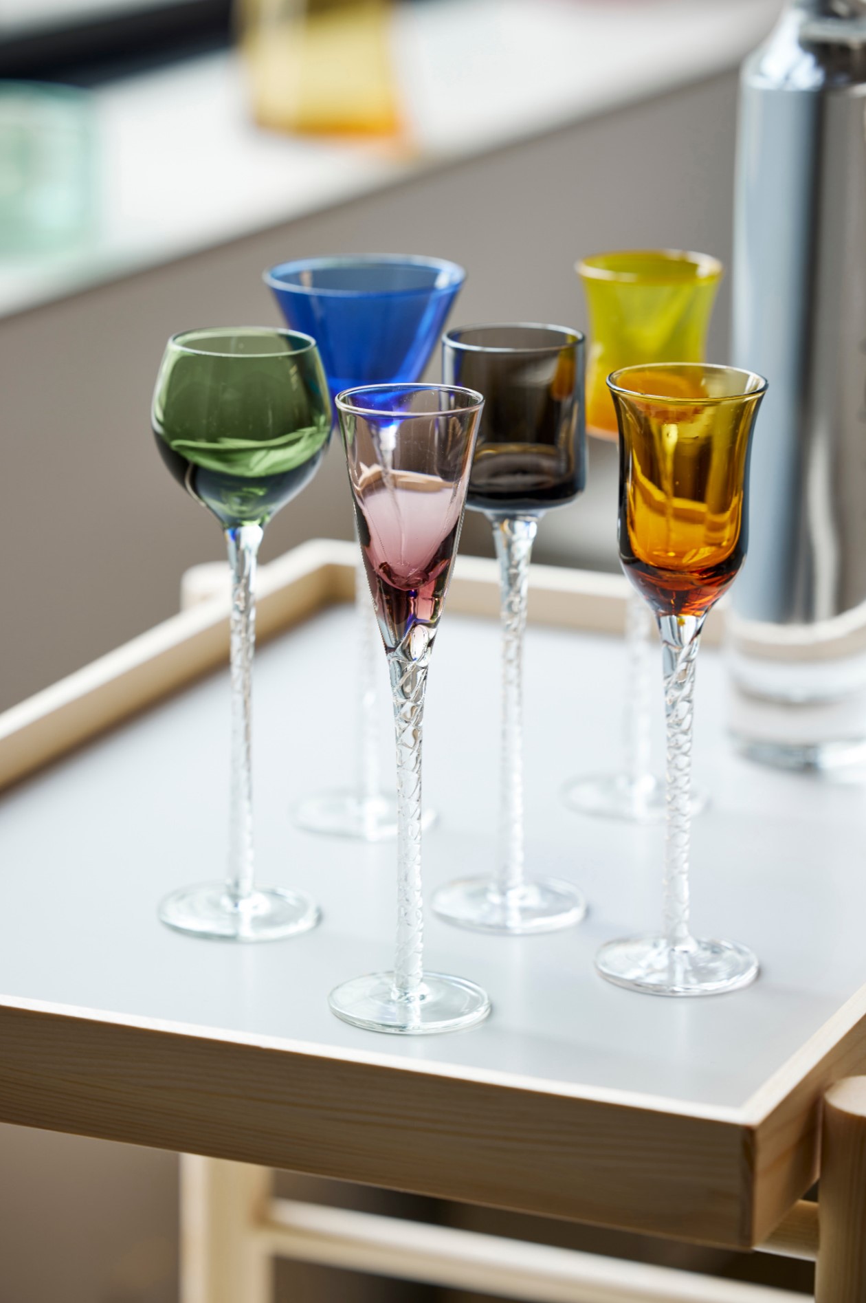Ποτήρι για σφηνάκι LONDON, σετ 6 τεμαχίων, Lyngby Glas